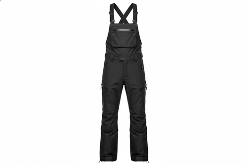 mens black ski bibs